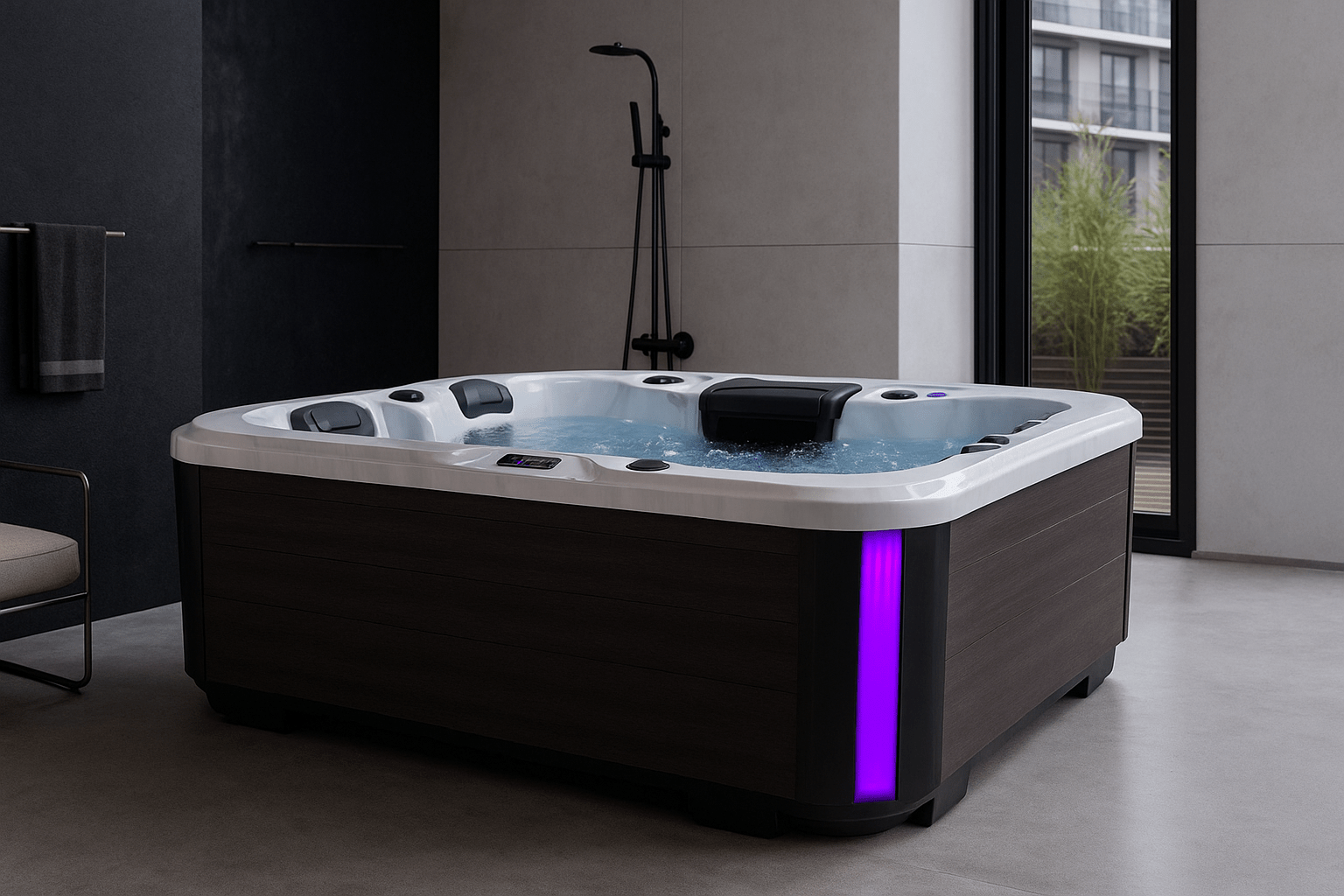 Indoor-Whirlpool: So gelingt die perfekte Planung für den Innenbereich - New Wave-Spa & Wellness