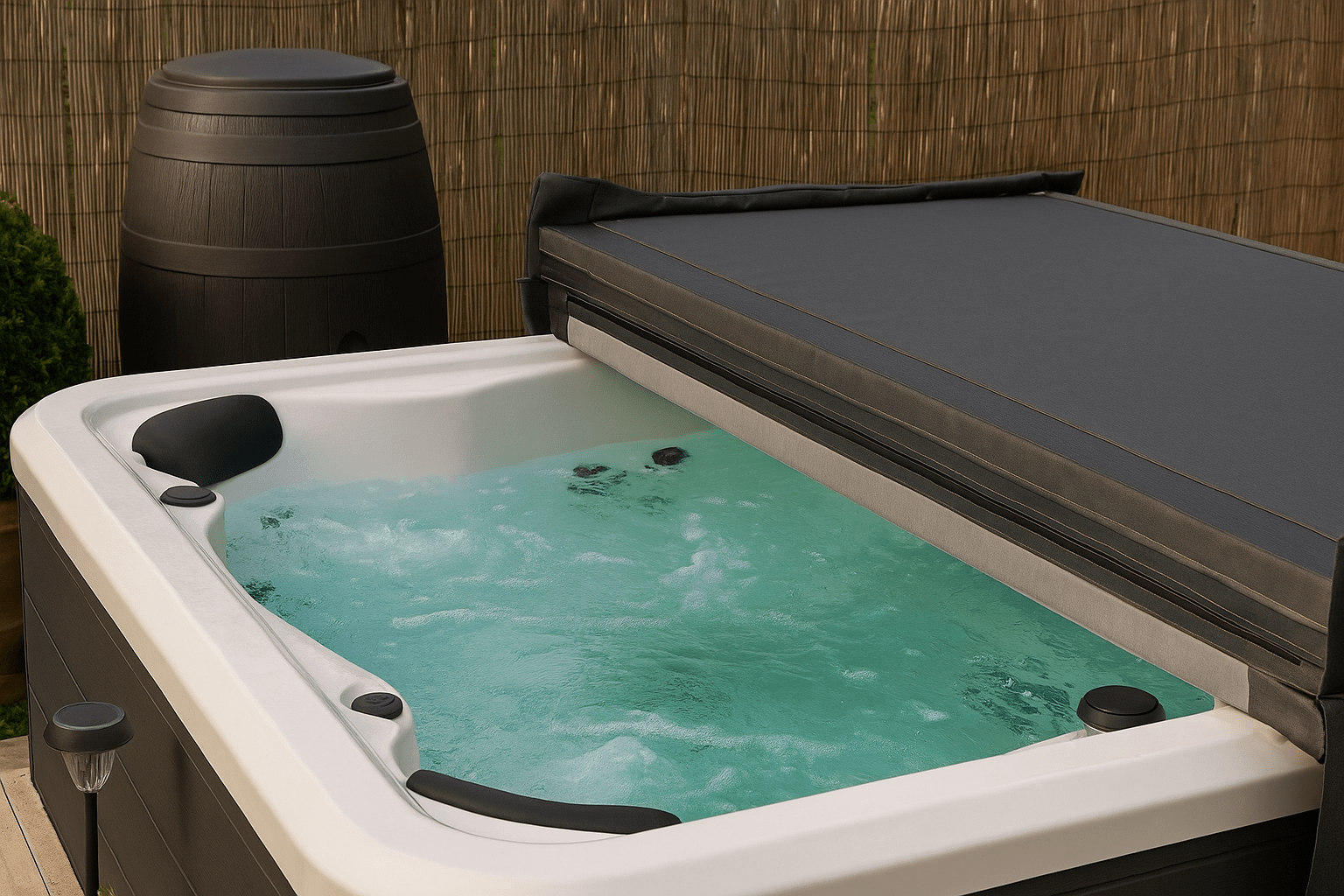 Whirlpool Stromverbrauch senken - New Wave-Spa & Wellness