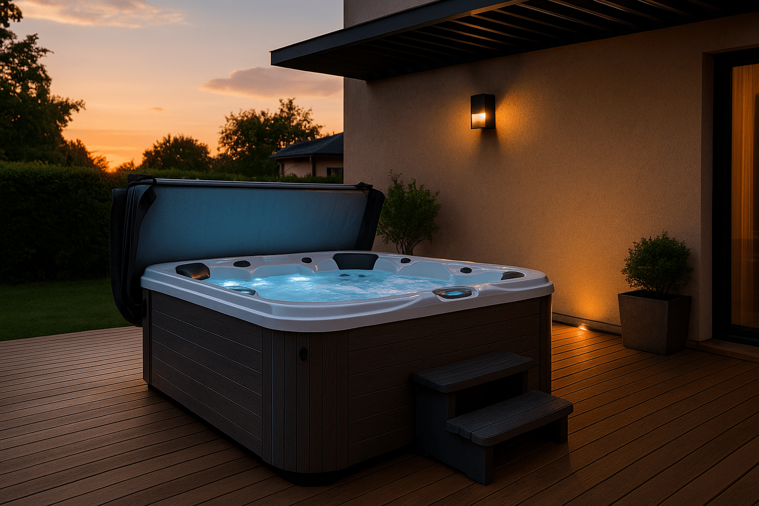 Whirlpool effizient betreiben: Stromkosten senken mit einfachen Tipps - New Wave-Spa & Wellness