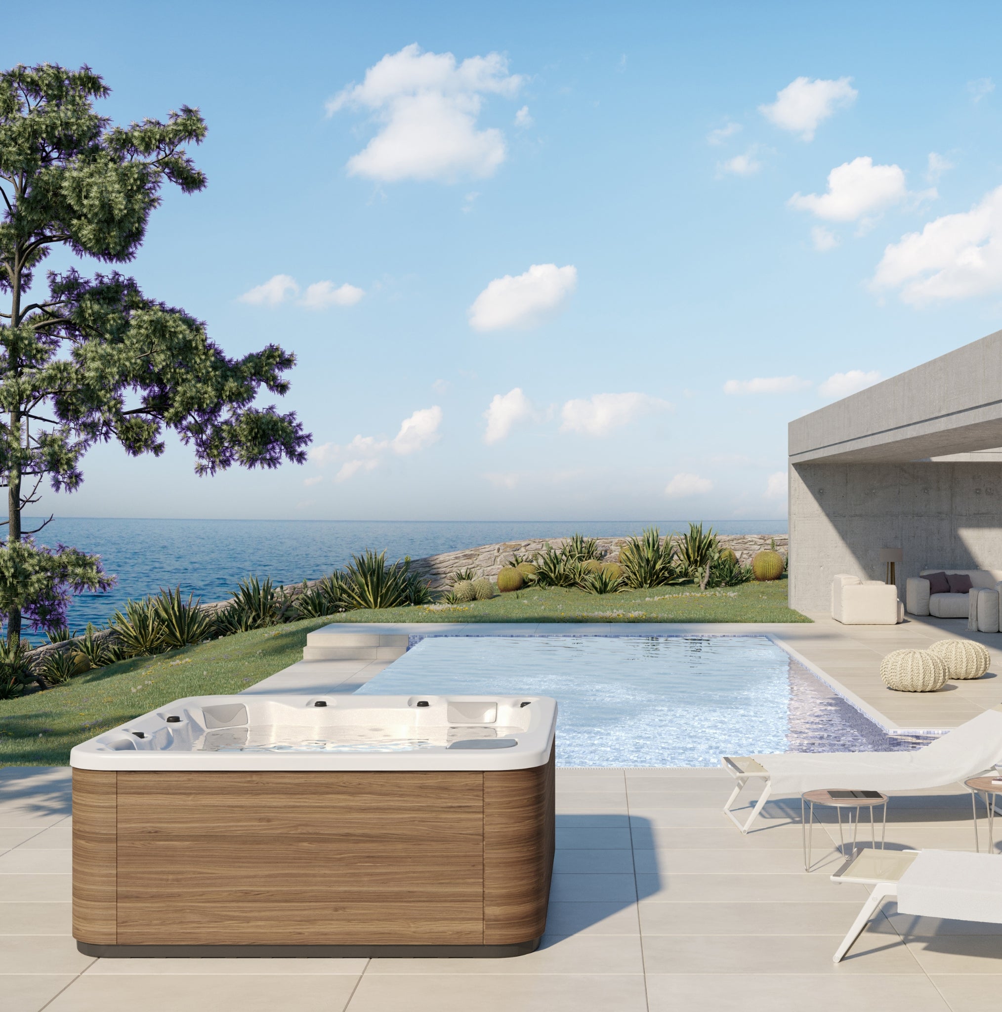 Outdoor Whirlpool Aquavia Spa Feel