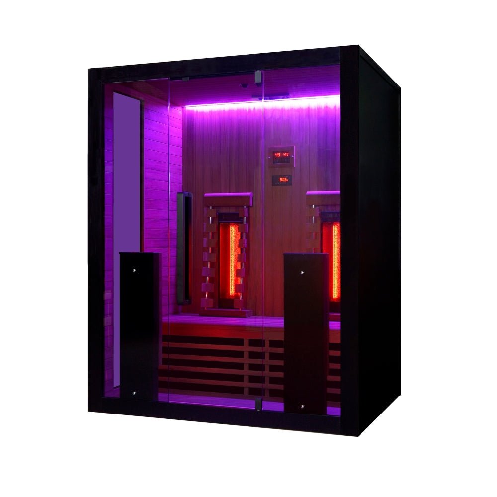 Infrarot Sauna Hekla Infrared 160 für 2 Personen – hochwertiger für Garten & Terrasse – New Wave Spa & Wellness