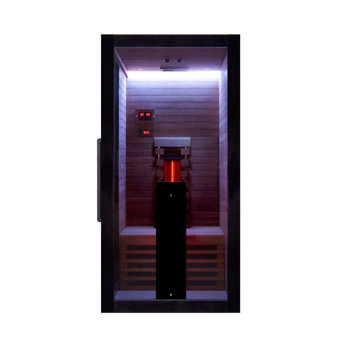 Infrarotsauna für 1 Person Hekla Infrared 100 – hochwertiger für Garten & Terrasse – New Wave Spa & Wellness