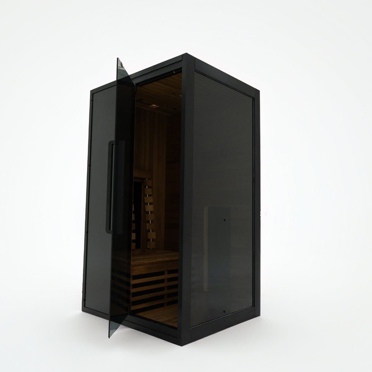Infrarotsauna für 1 Person Hekla Infrared 100 – hochwertiger für Garten & Terrasse – New Wave Spa & Wellness