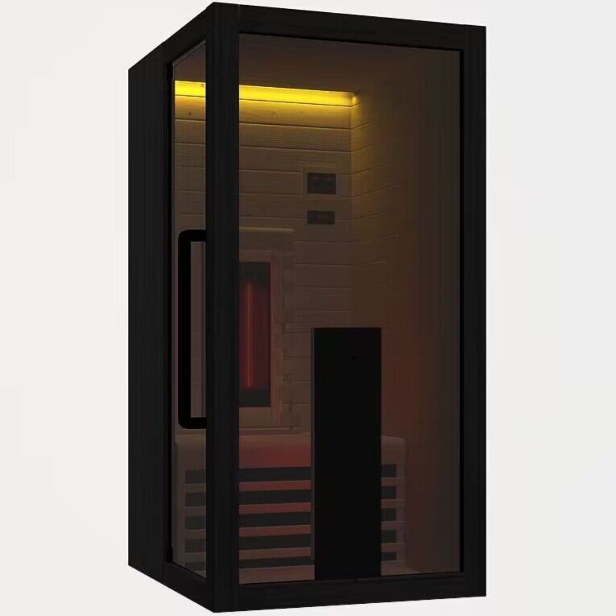 Infrarotsauna für 1 Person Hekla Infrared 100 – hochwertiger für Garten & Terrasse – New Wave Spa & Wellness