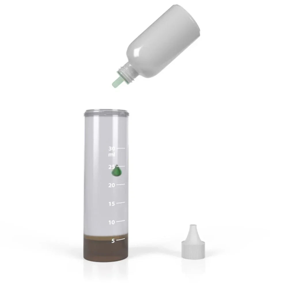 Test-Kit für Wasserhärte mit Dosierflasche, ideal für Whirlpool, SwimSpa oder Sauna Pflege