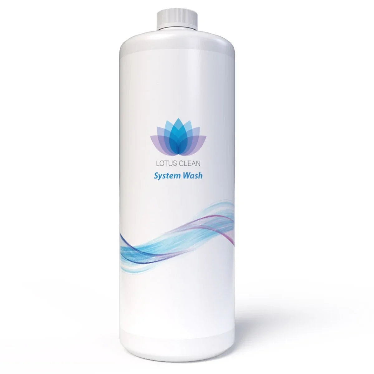 Lotus Clean System Wash Pflegemittel für Whirlpool, SwimSpa und Sauna, weiße Flasche