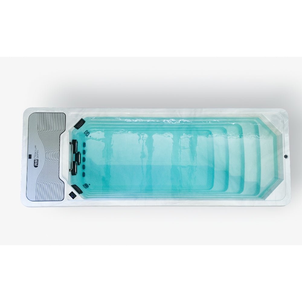 Mini - Pool Platinum Chronos – hochwertiger für Garten & Terrasse – New Wave Spa & Wellness