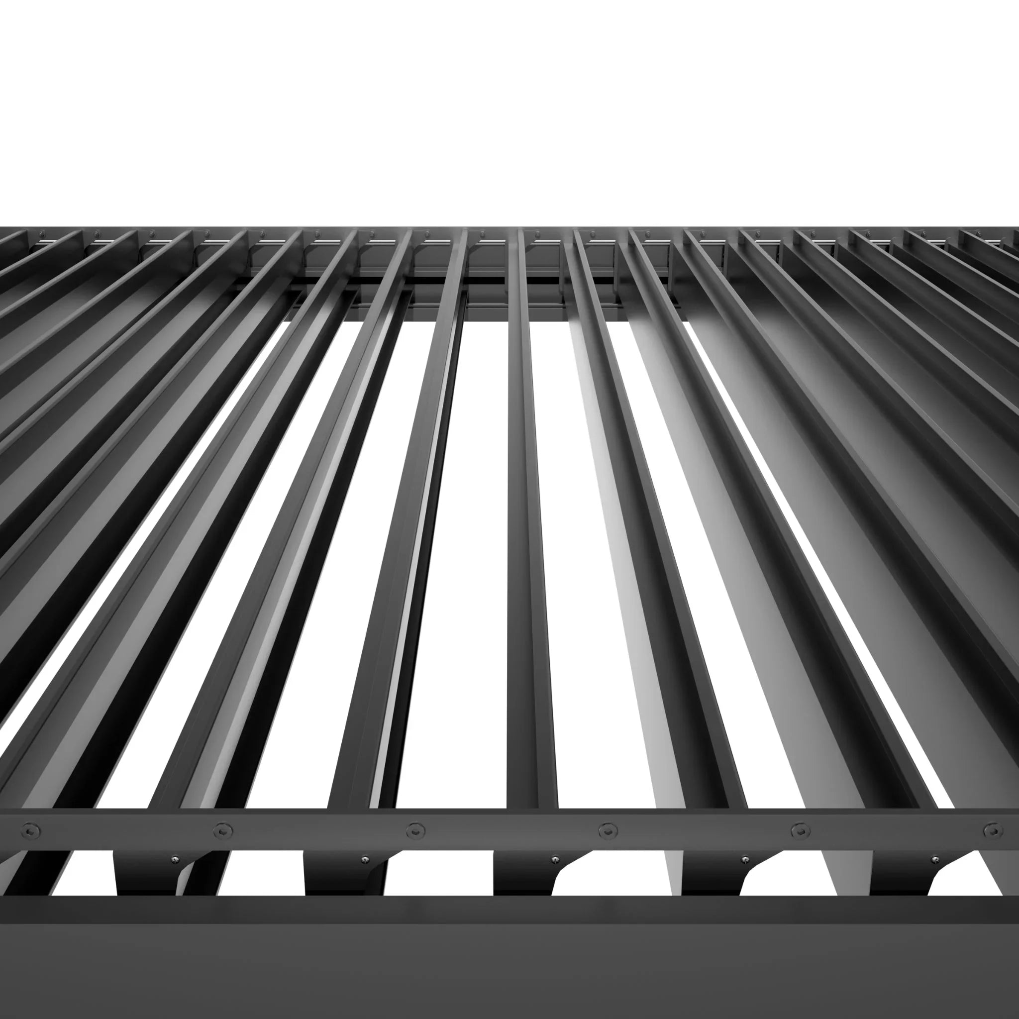 Bioklimatische XXL-Aluminium-Pergola in modernem Design, ideal für Garten oder Terrasse