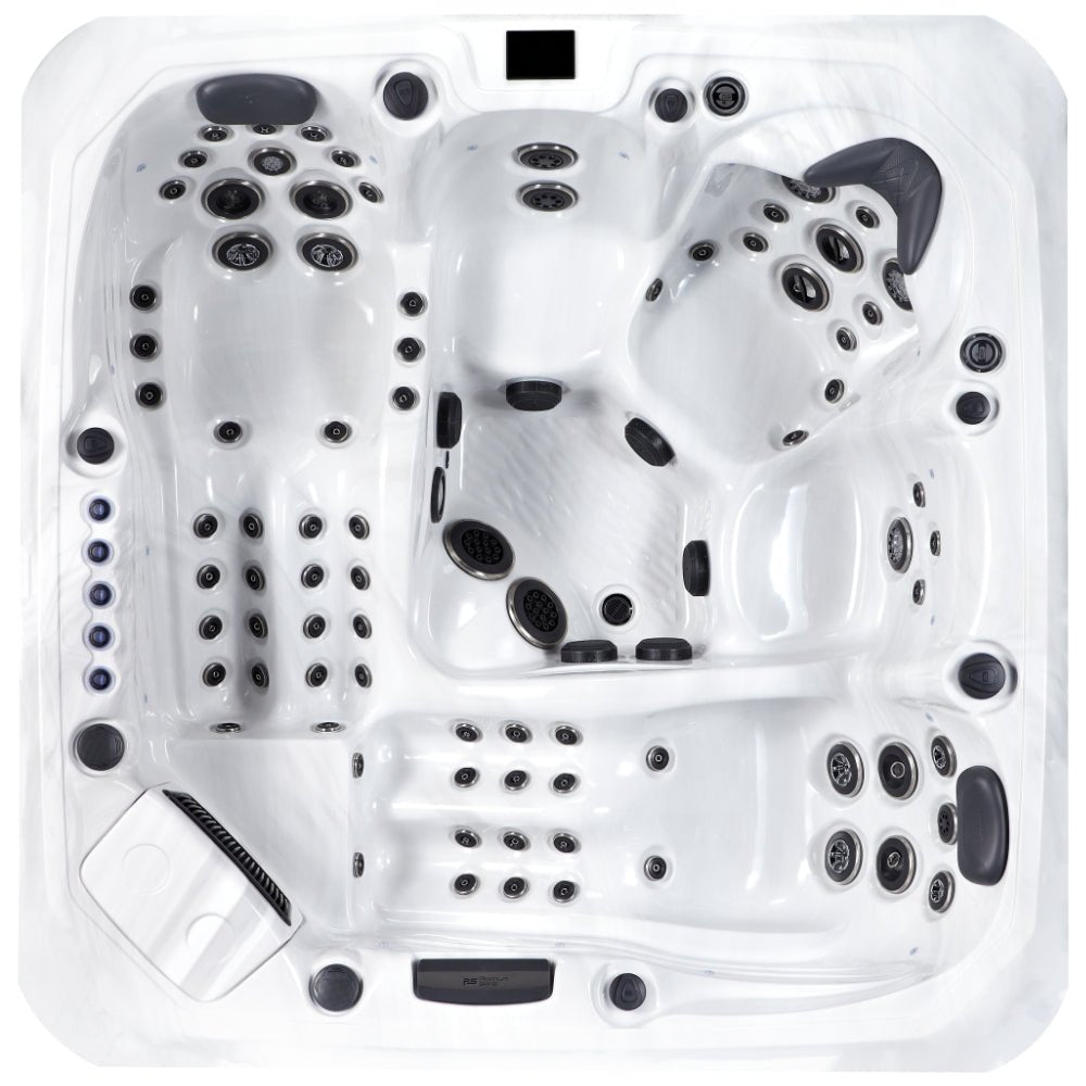 Outdoor Whirlpool Barcelona Patinum Spa – hochwertiger für Garten & Terrasse – New Wave Spa & Wellness