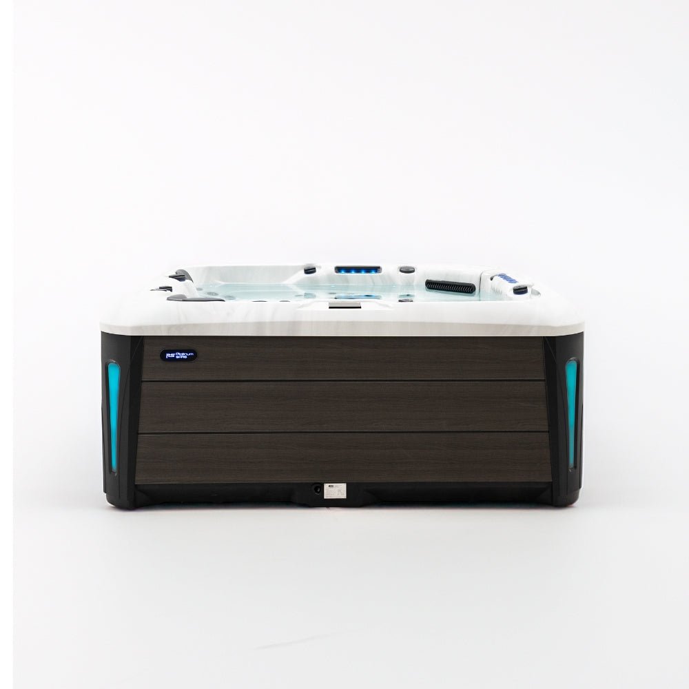 Outdoor Whirlpool Barcelona Patinum Spa – hochwertiger für Garten & Terrasse – New Wave Spa & Wellness