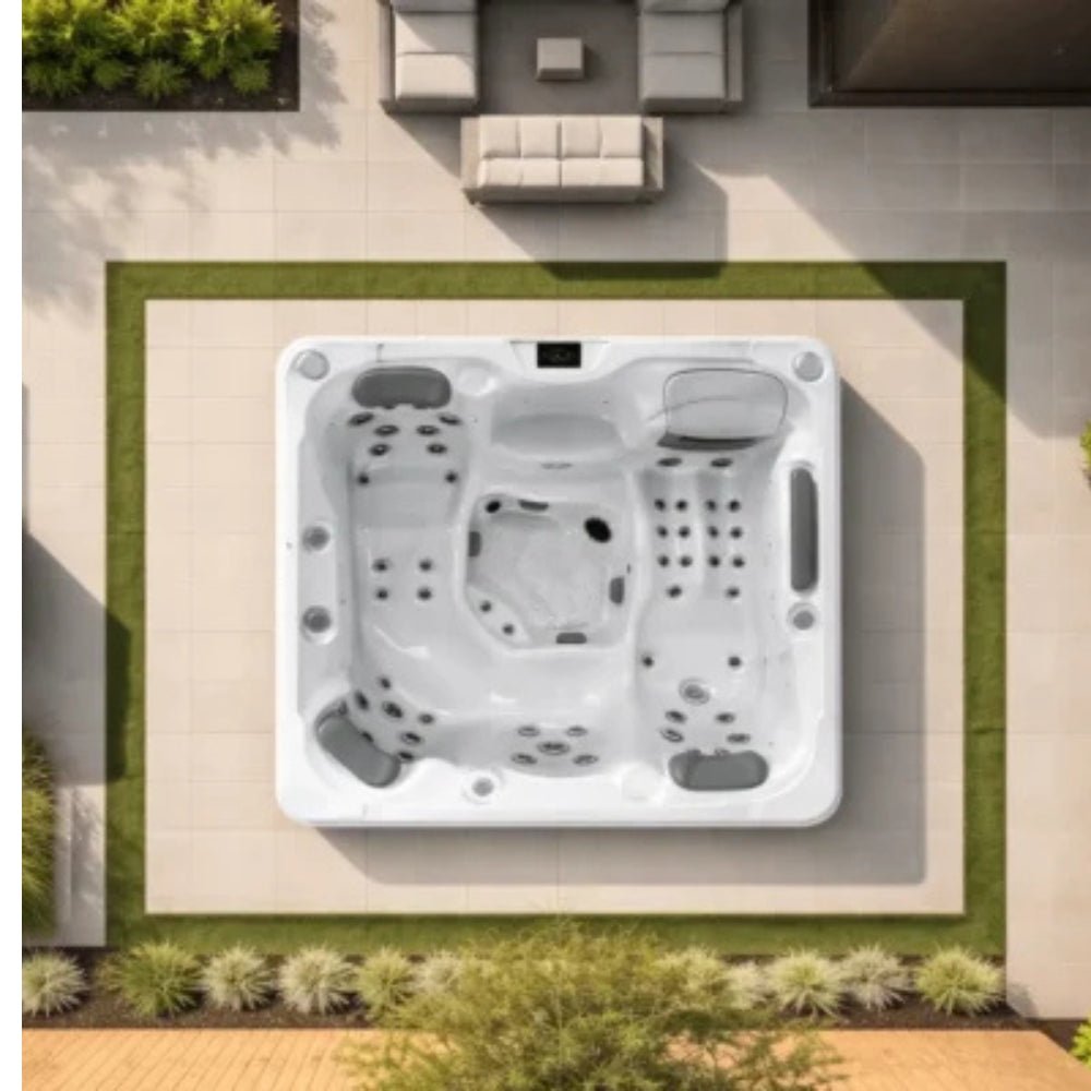Outdoor Whirlpool Signature Lumis – hochwertiger für Garten & Terrasse – New Wave Spa & Wellness