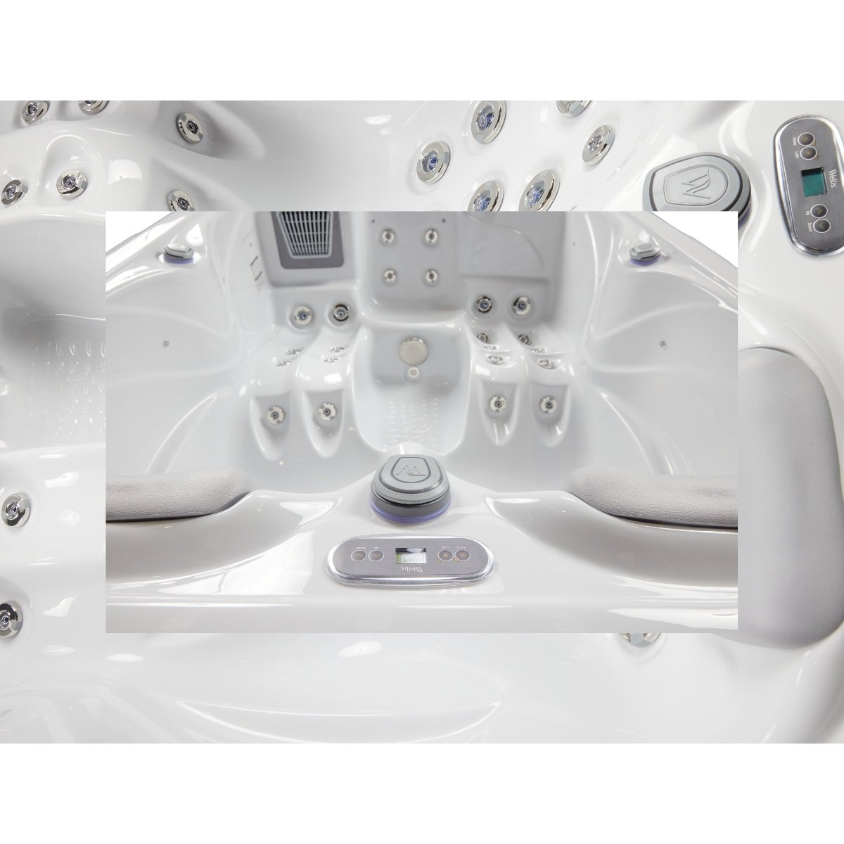 Outdoor Whirlpool Wellis Firenze Life – hochwertiger für Garten & Terrasse – New Wave Spa & Wellness