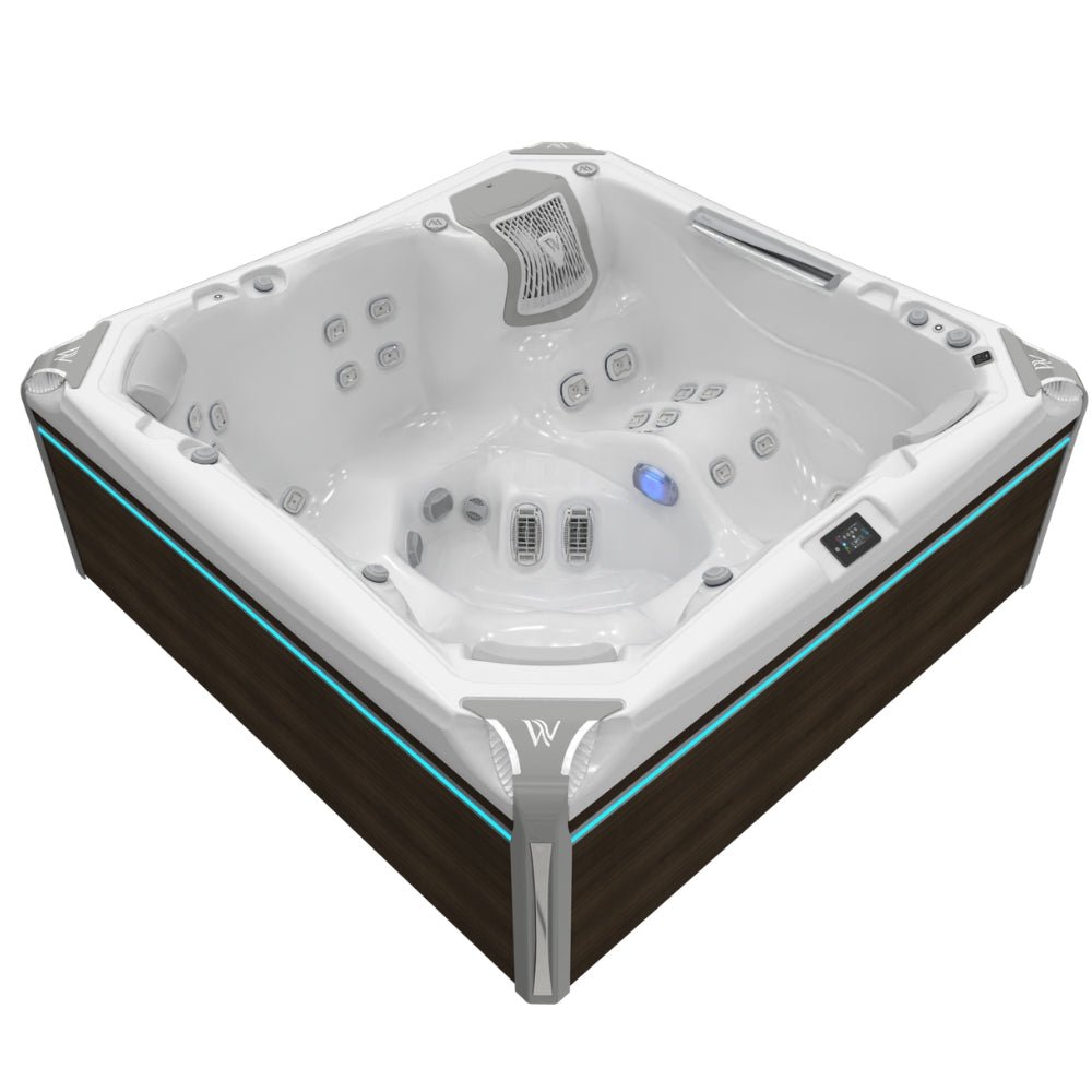 Outdoor Whirlpool Wellis Kilimanjaro Life – hochwertiger für Garten & Terrasse – New Wave Spa & Wellness
