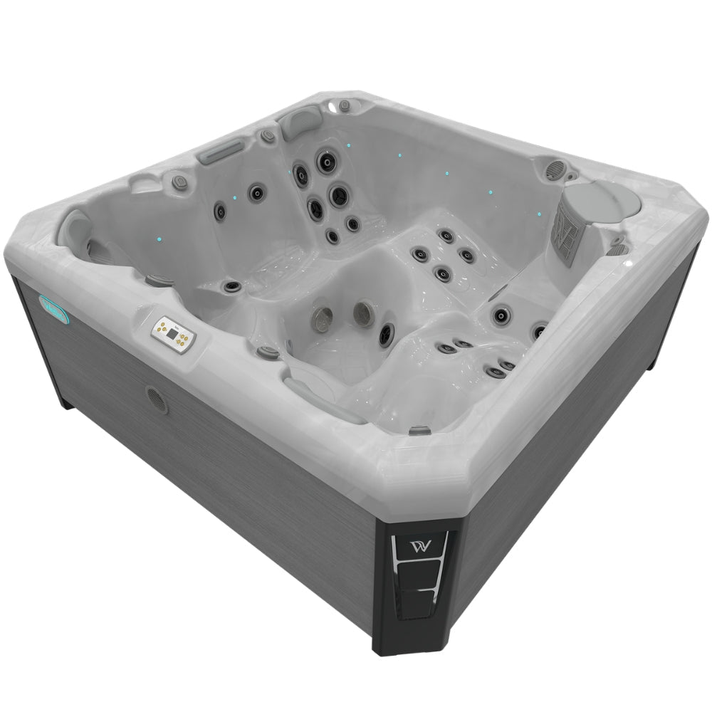 Outdoor Whirlpool Wellis Palermo Life – hochwertiger für Garten & Terrasse – New Wave Spa & Wellness