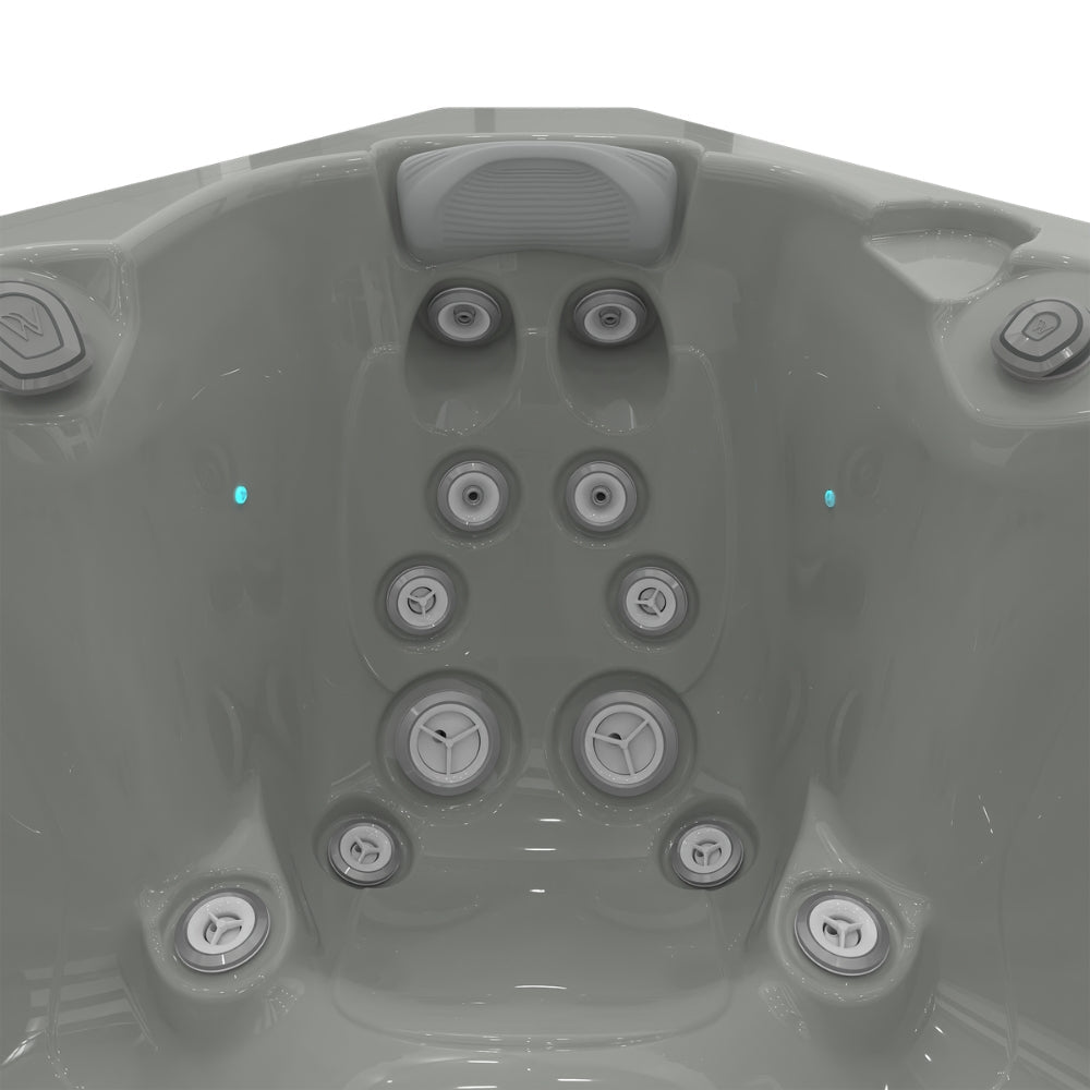 Outdoor Whirlpool Wellis Palermo Life – hochwertiger für Garten & Terrasse – New Wave Spa & Wellness
