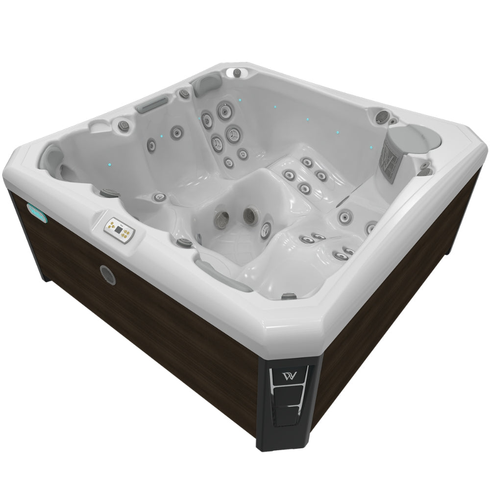 Outdoor Whirlpool Wellis Palermo Life – hochwertiger für Garten & Terrasse – New Wave Spa & Wellness