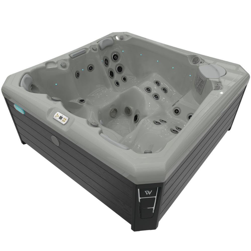 Outdoor Whirlpool Wellis Palermo Life – hochwertiger für Garten & Terrasse – New Wave Spa & Wellness