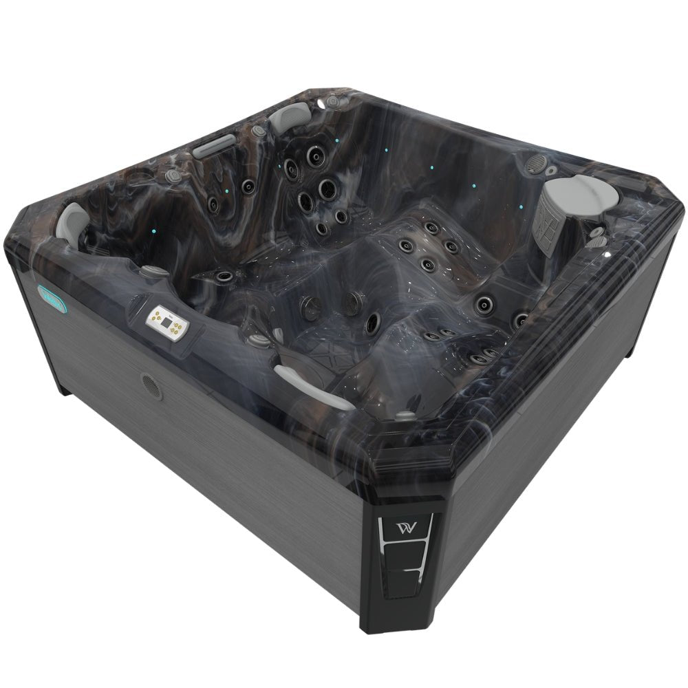 Outdoor Whirlpool Wellis Palermo Life – hochwertiger für Garten & Terrasse – New Wave Spa & Wellness