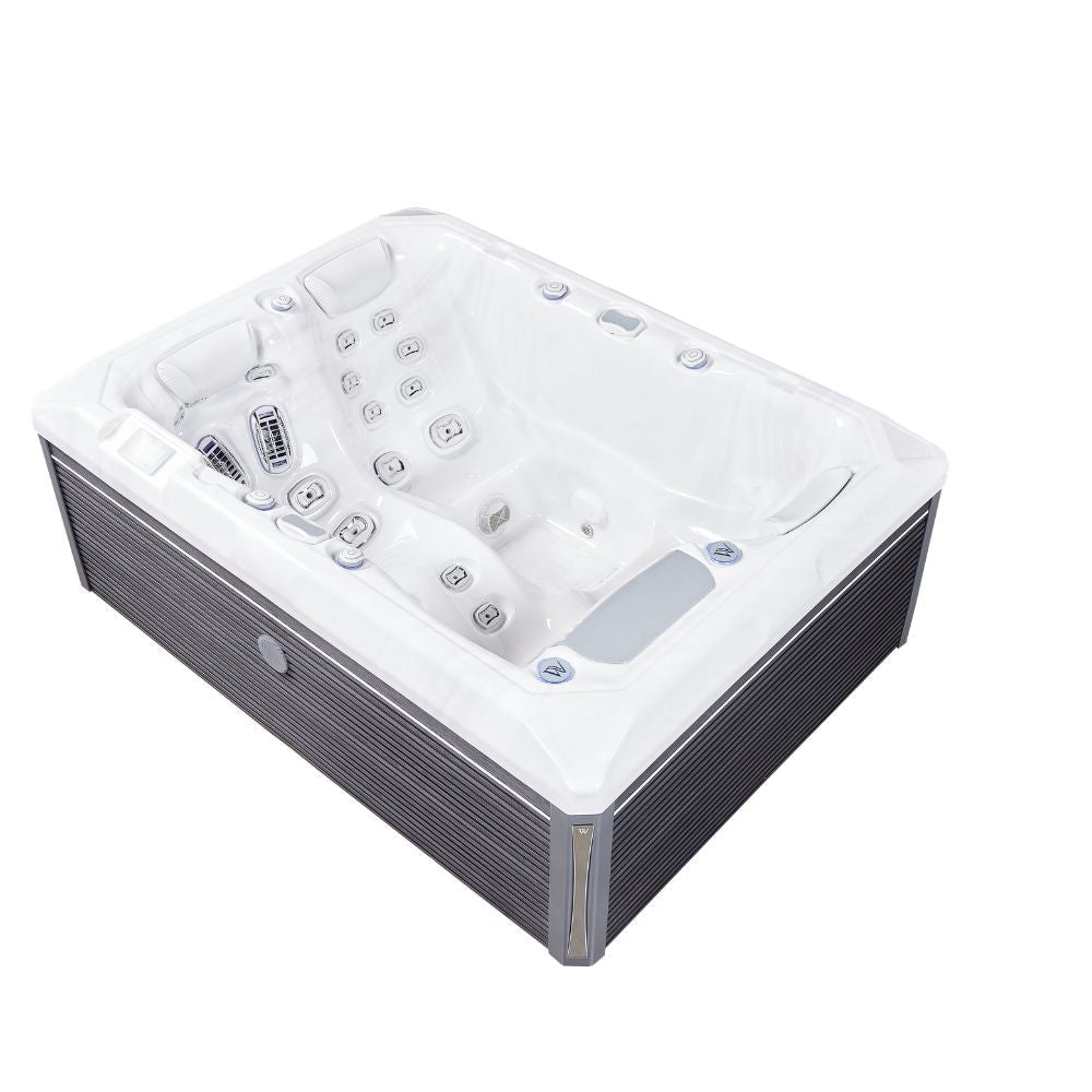 Outdoor Whirlpool Wellis Teide Life – hochwertiger für Garten & Terrasse – New Wave Spa & Wellness