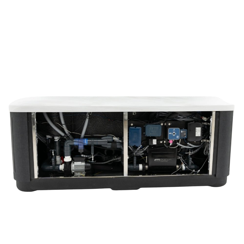 Platinum Spas Luxury Whirlpool Portofino – hochwertiger für Garten & Terrasse – New Wave Spa & Wellness