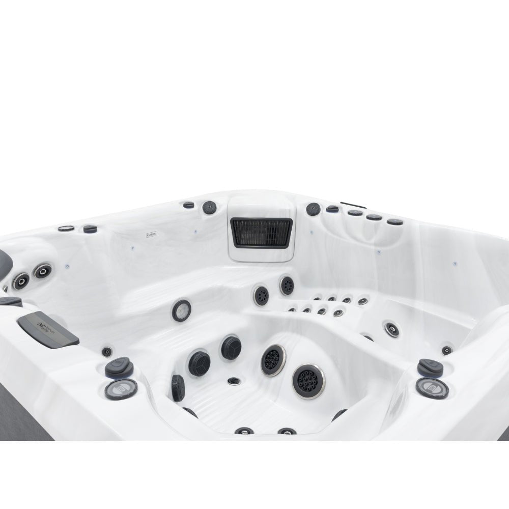 Platinum Spas Luxury Whirlpool Portofino – hochwertiger für Garten & Terrasse – New Wave Spa & Wellness
