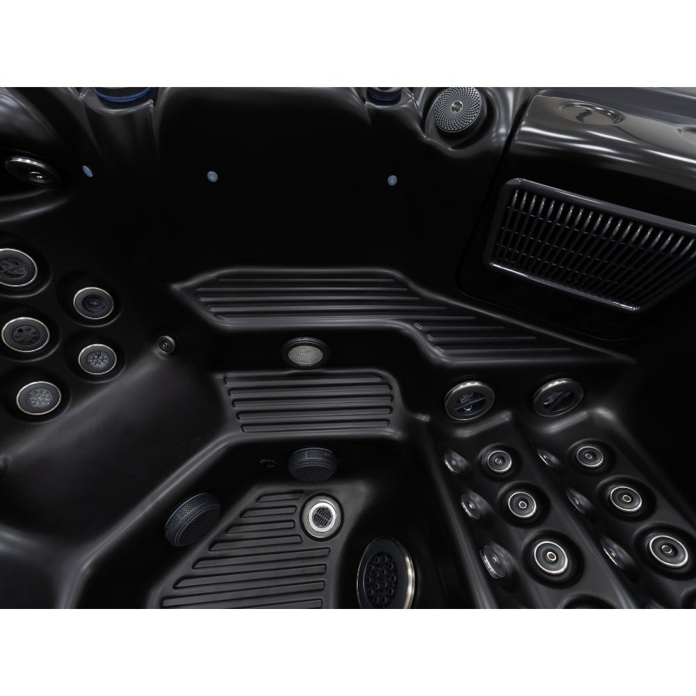 Platinum Spas Luxury Whirlpool Positano – hochwertiger für Garten & Terrasse – New Wave Spa & Wellness