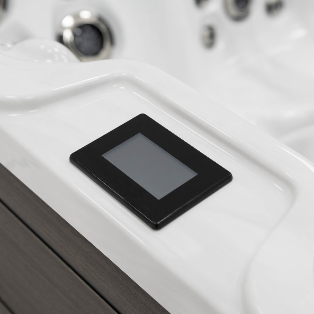 Platinum Spas Outdoor Whirlpool Onyx – hochwertiger für Garten & Terrasse – New Wave Spa & Wellness