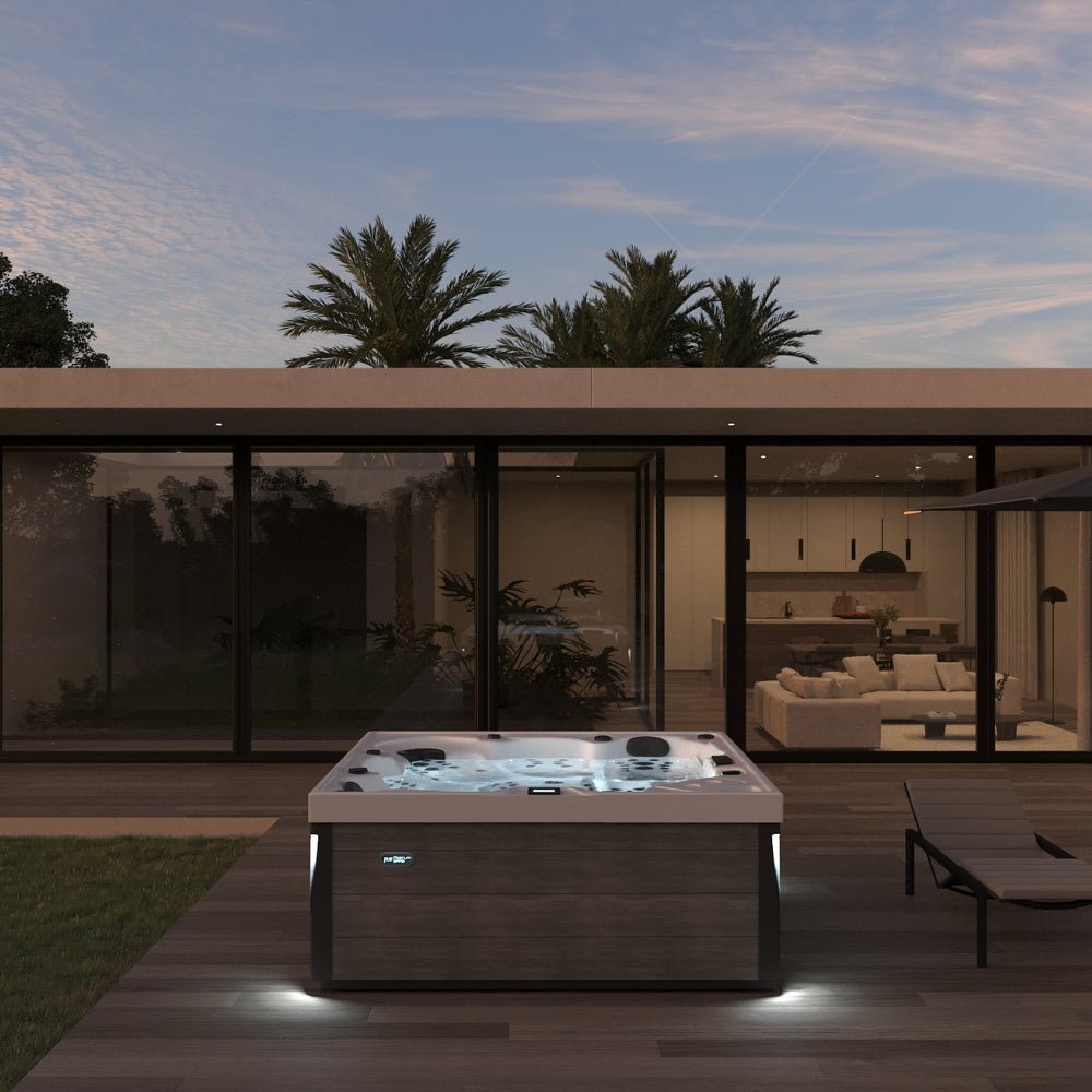 Platinum Spas Outdoor Whirlpool Onyx – hochwertiger für Garten & Terrasse – New Wave Spa & Wellness