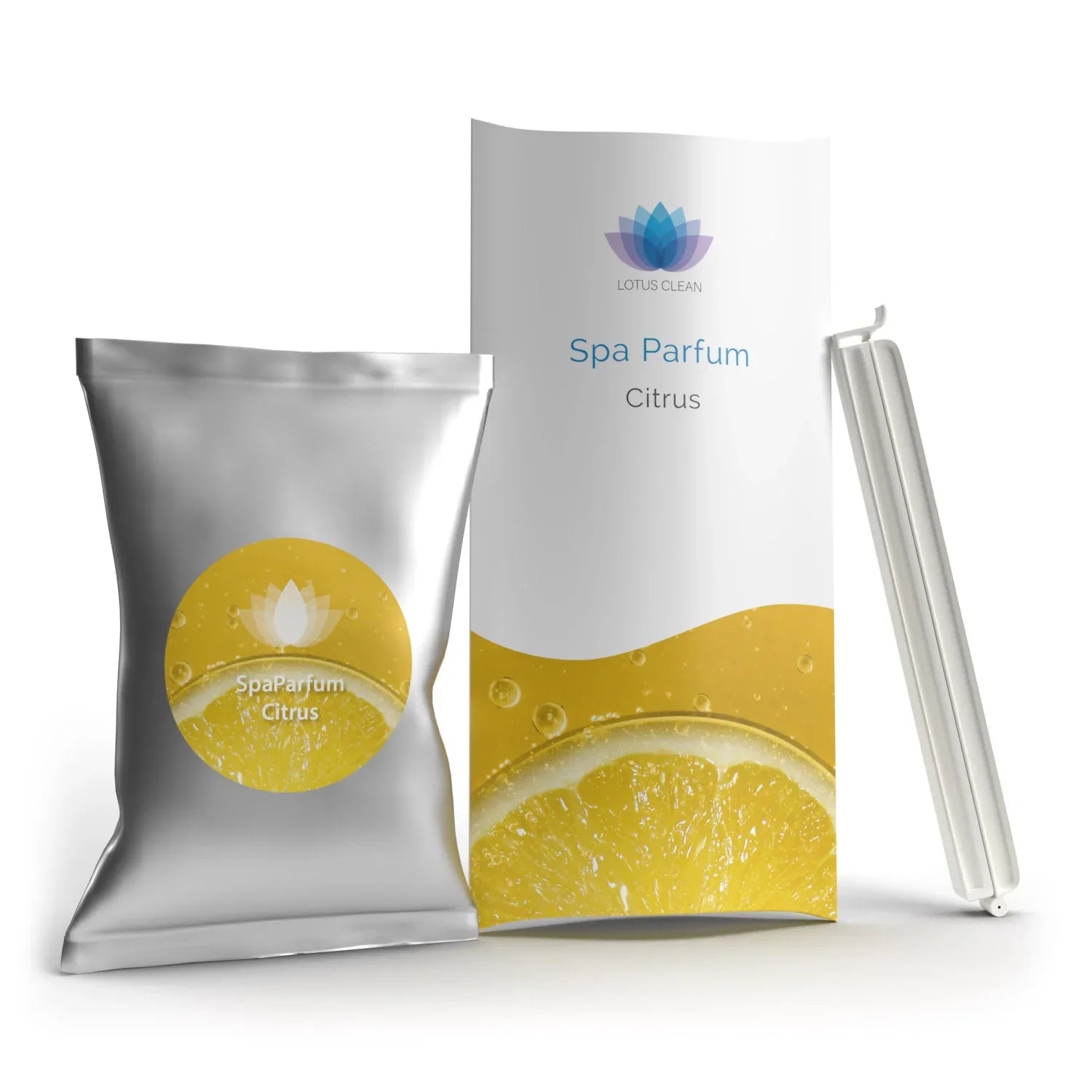 Spa Parfum Citrus Duft für Whirlpool und SwimSpa, geeignet für Wellnessbereich, modernes Design
