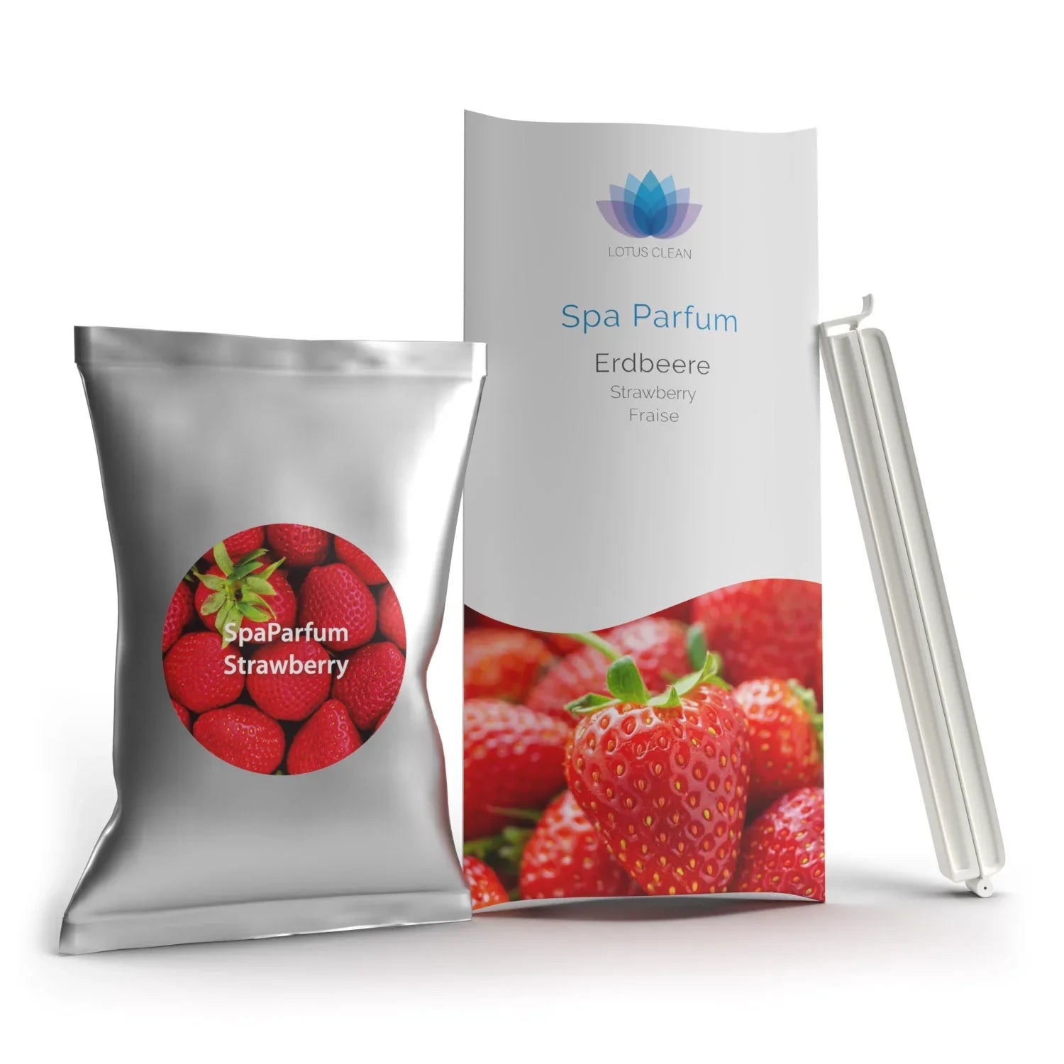 Spa Parfum Erdbeere für Whirlpool, Duftzusatz von Lotus Clean, aromatisch, hygienisch