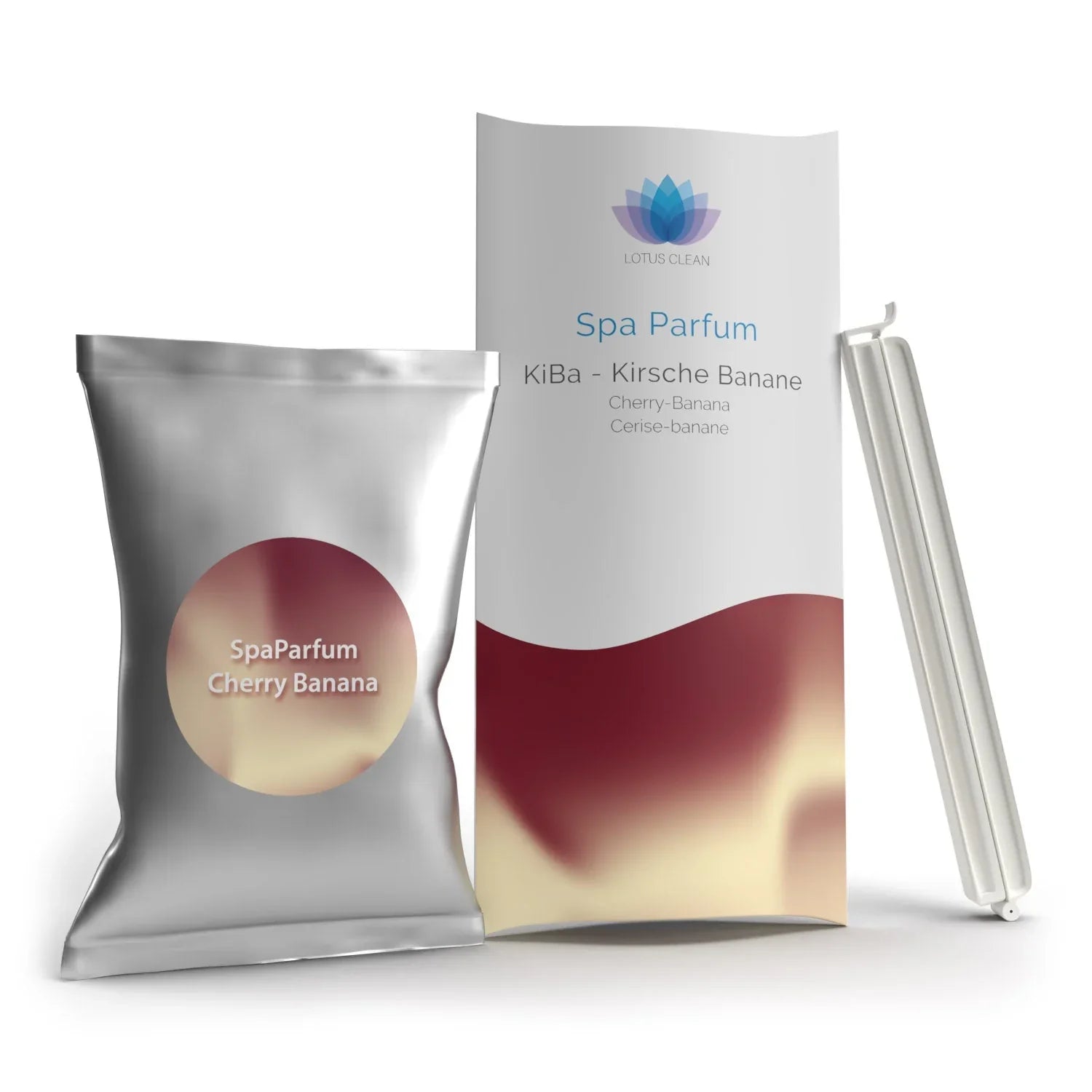 SpaParfum Kirsch-Banane für Whirlpool, Lotus Clean Wellness-Duft, Produktbild