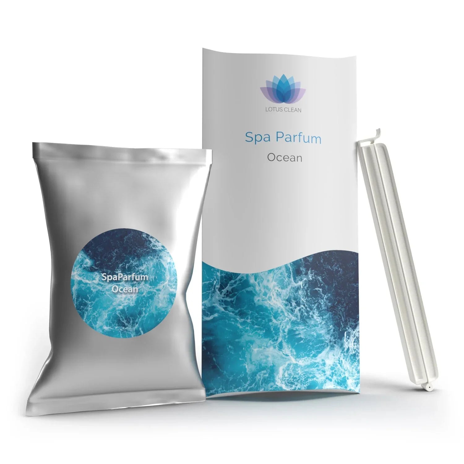 Lotus Clean Spa Parfum Ocean für Whirlpool, Duftzusatz für Wellness und Outdoor-Spa