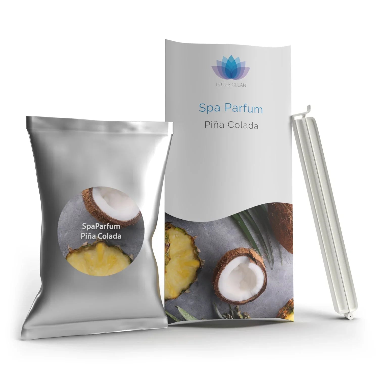Spa Parfum Piña Colada für Whirlpool und SwimSpa, tropischer Duft, modernes Design