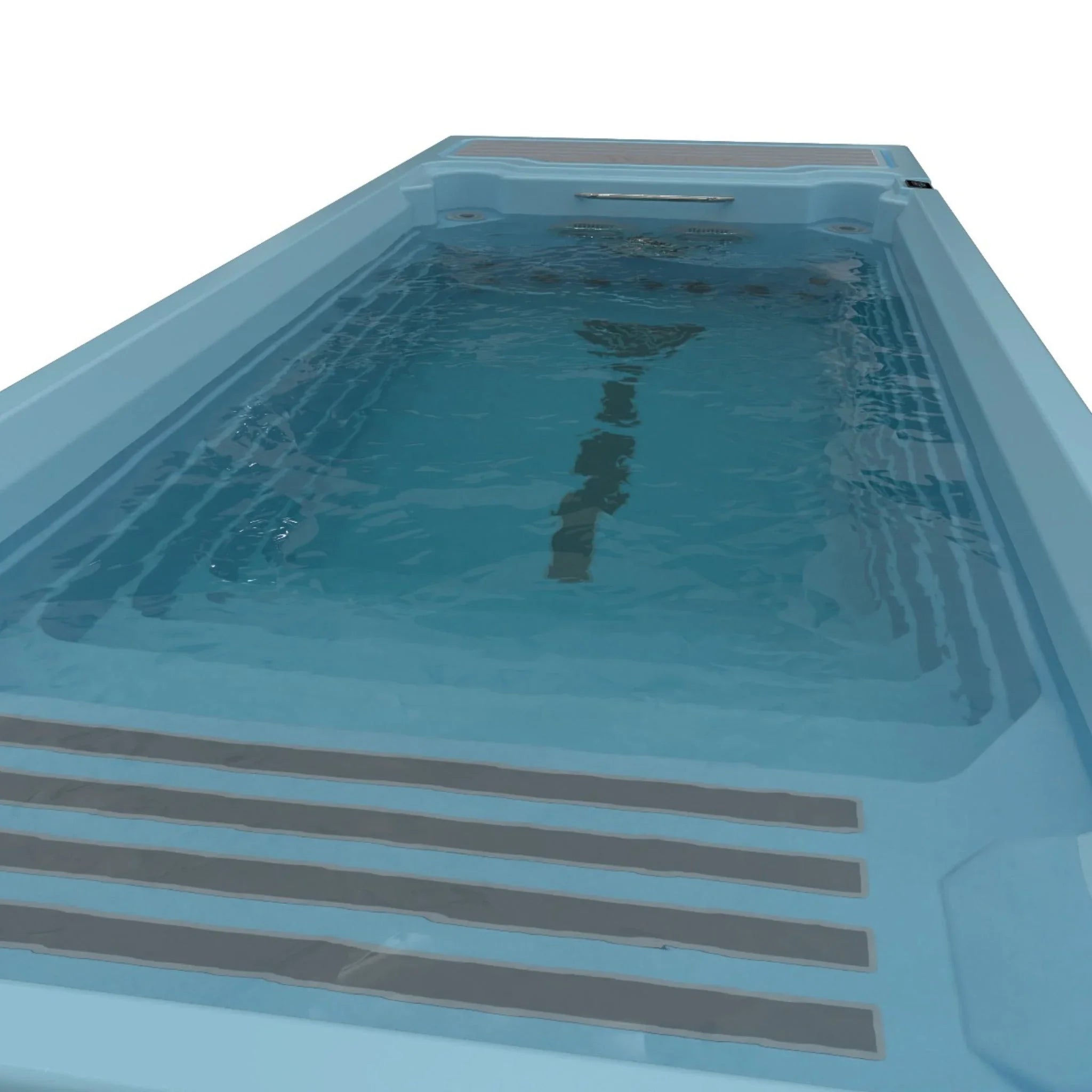 Wellis SwimSpa Beach Club Deluxe, moderner Outdoor Whirlpool für Garten oder Terrasse, hochwertiges Design