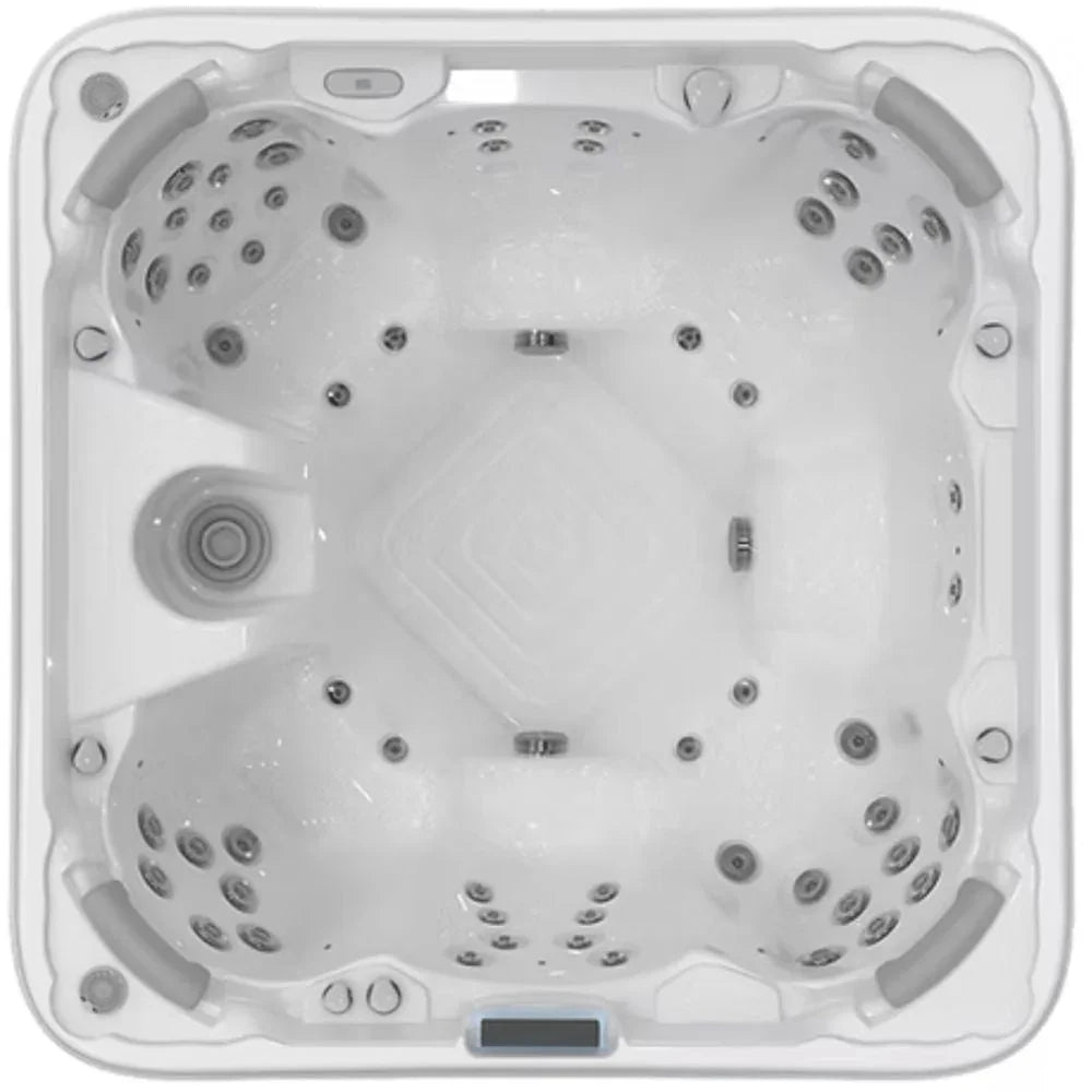 Wellis Whirlpool Orion, weiß, Outdoor-Whirlpool mit Düsen für Garten oder Terrasse