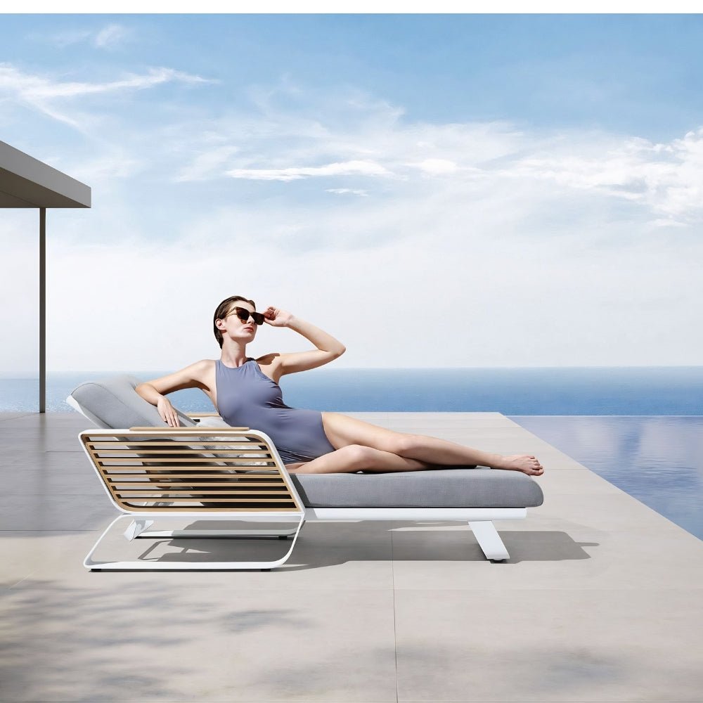 Wing Luxus Gartenliege – hochwertiger für Garten & Terrasse – New Wave Spa & Wellness