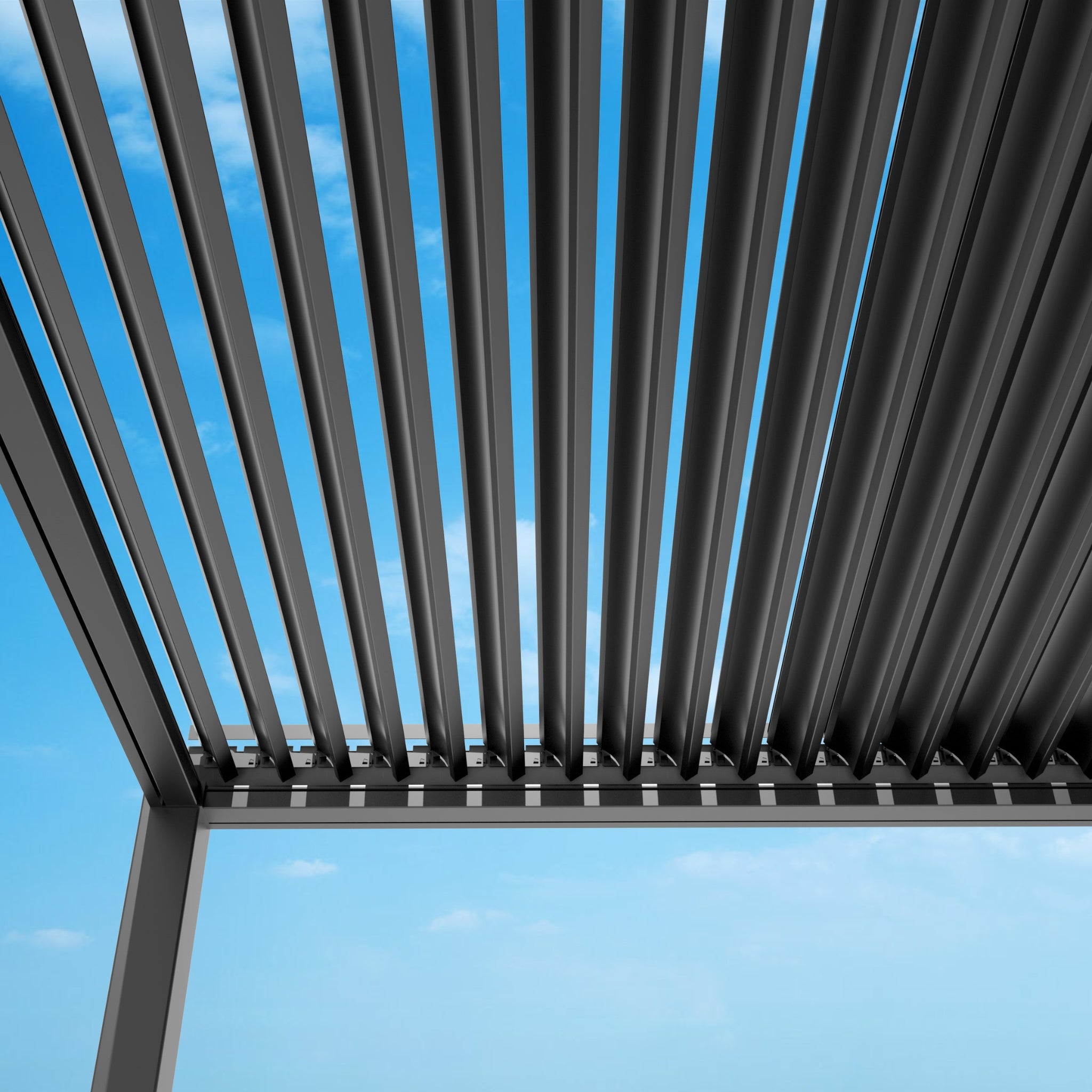 MotionFlex 300 – Bioklimatische Aluminium-Pergola (3x3 m)