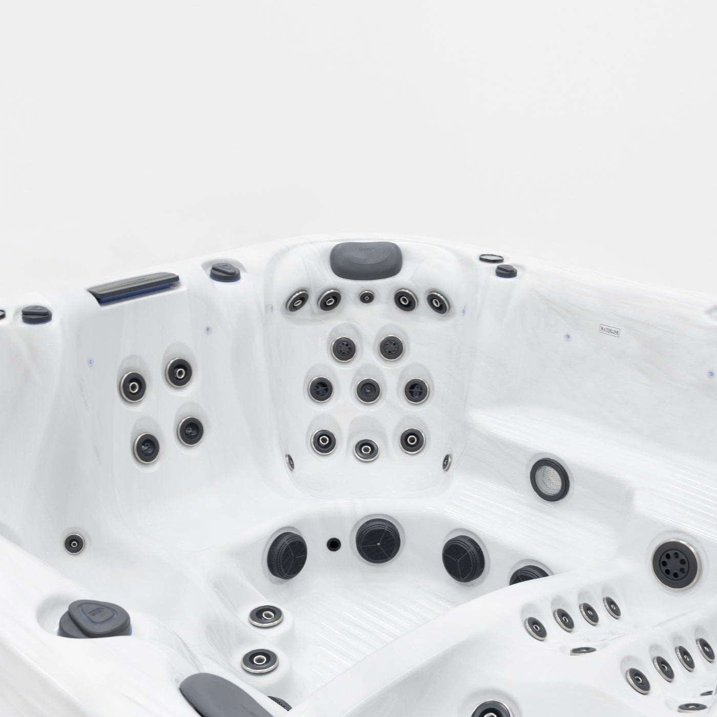 Whirlpool Detailaufnahme Massagedüsen