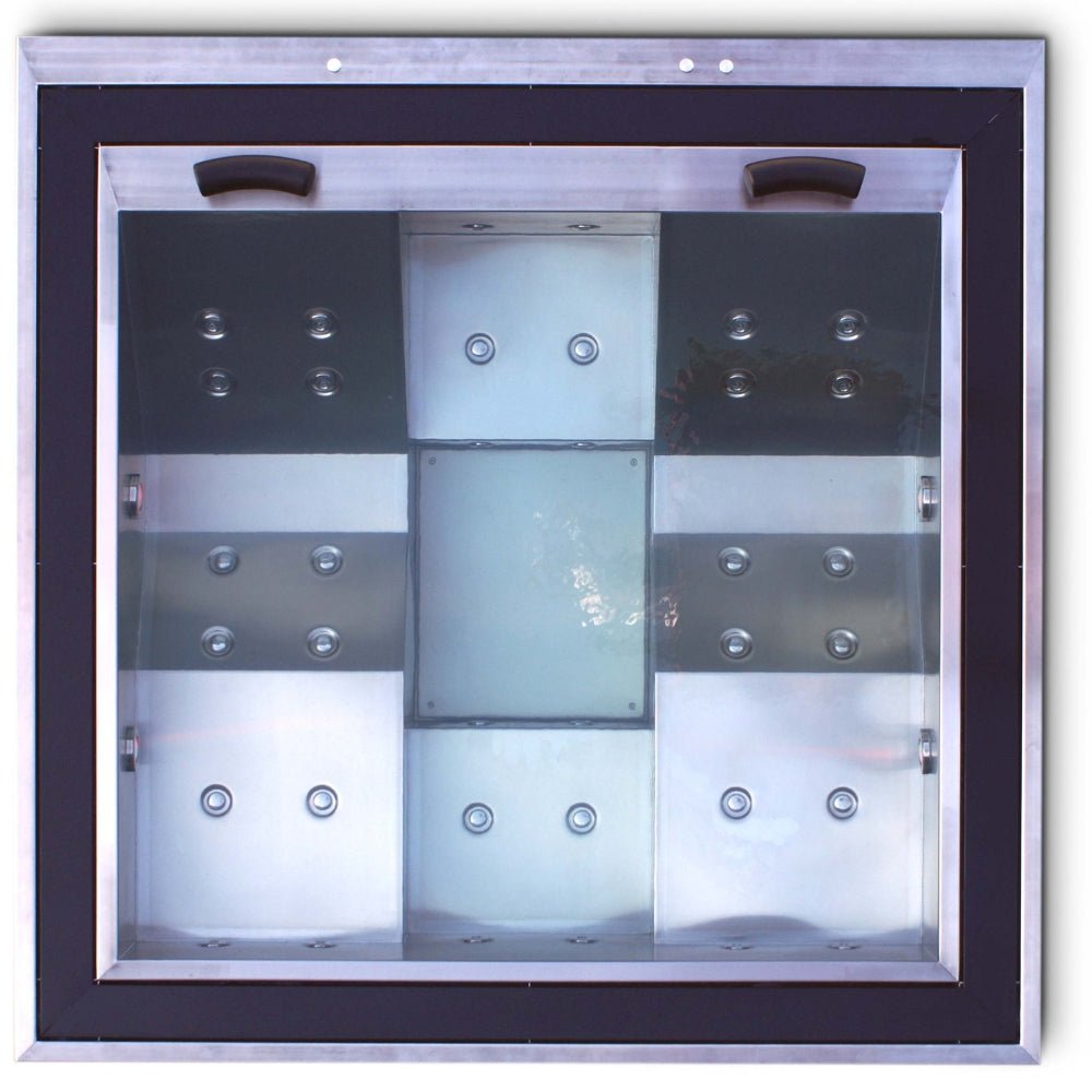 Edelstahl Einbau - Whirlpool Aquavia Elegant – hochwertiger für Garten & Terrasse – New Wave Spa & Wellness