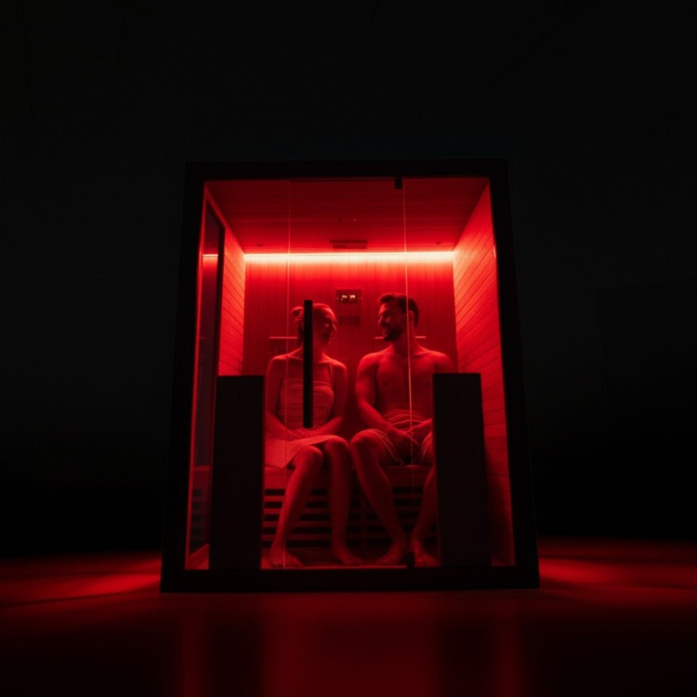 Infrarot Sauna Hekla Infrared 160 für 2 Personen – hochwertiger für Garten & Terrasse – New Wave Spa & Wellness