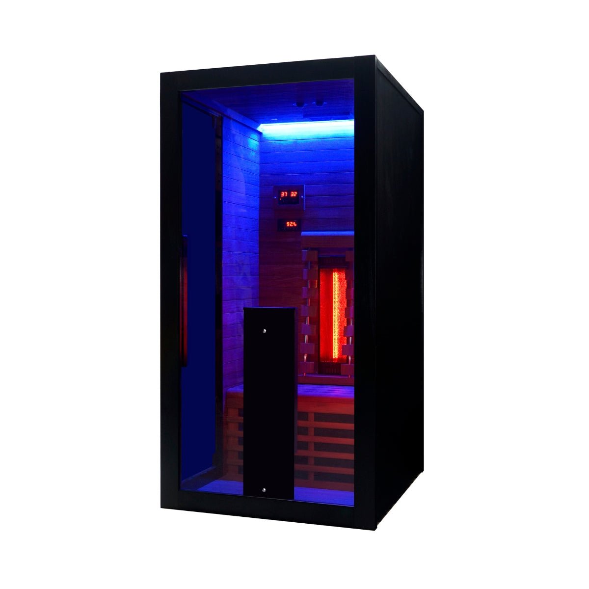Infrarotsauna für 1 Person Hekla Infrared 100 – hochwertiger für Garten & Terrasse – New Wave Spa & Wellness