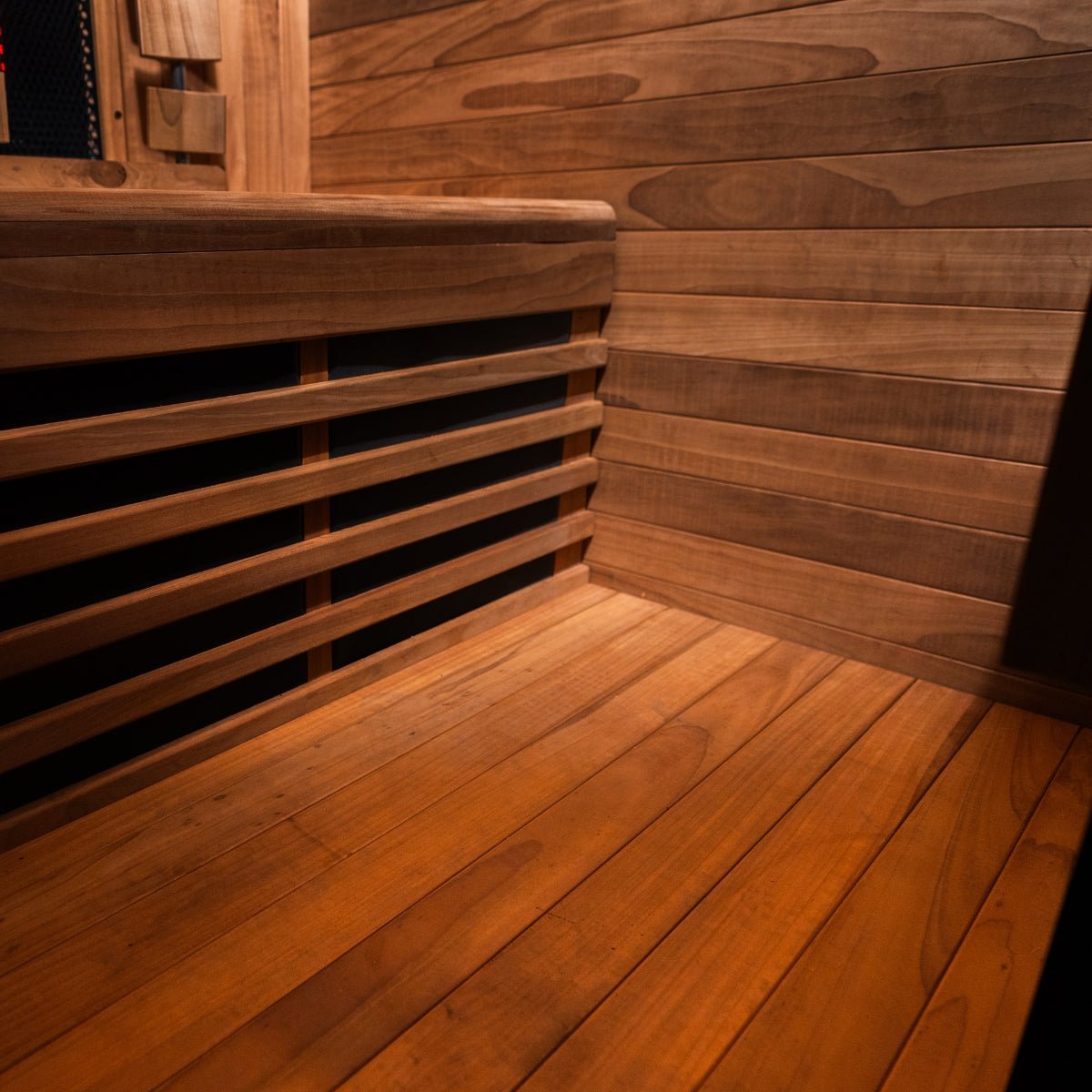Infrarotsauna für 1 Person Hekla Infrared 100 – hochwertiger für Garten & Terrasse – New Wave Spa & Wellness