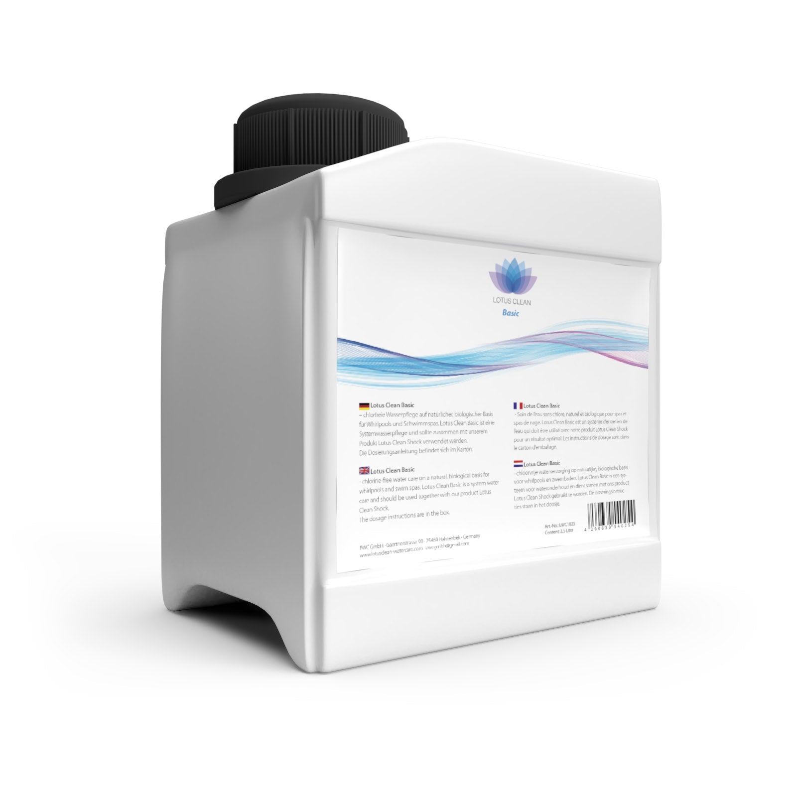 Lotus Clean Basic 2,5L – hochwertiger für Garten & Terrasse – New Wave Spa & Wellness