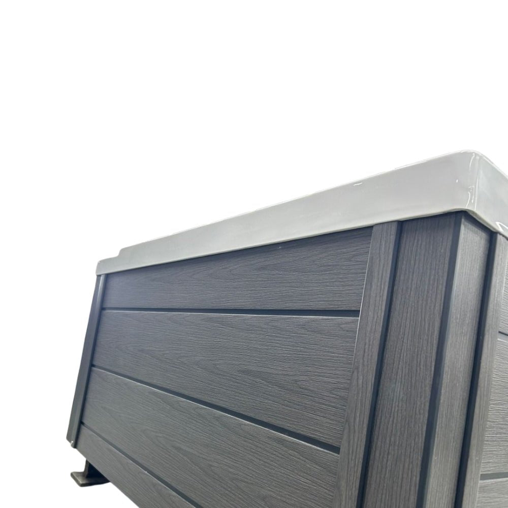 Outdoor Whirlpool New Wave Style 4 – hochwertiger für Garten & Terrasse – New Wave Spa & Wellness