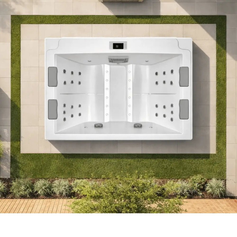 Outdoor Whirlpool New Wave Style 4 – hochwertiger für Garten & Terrasse – New Wave Spa & Wellness