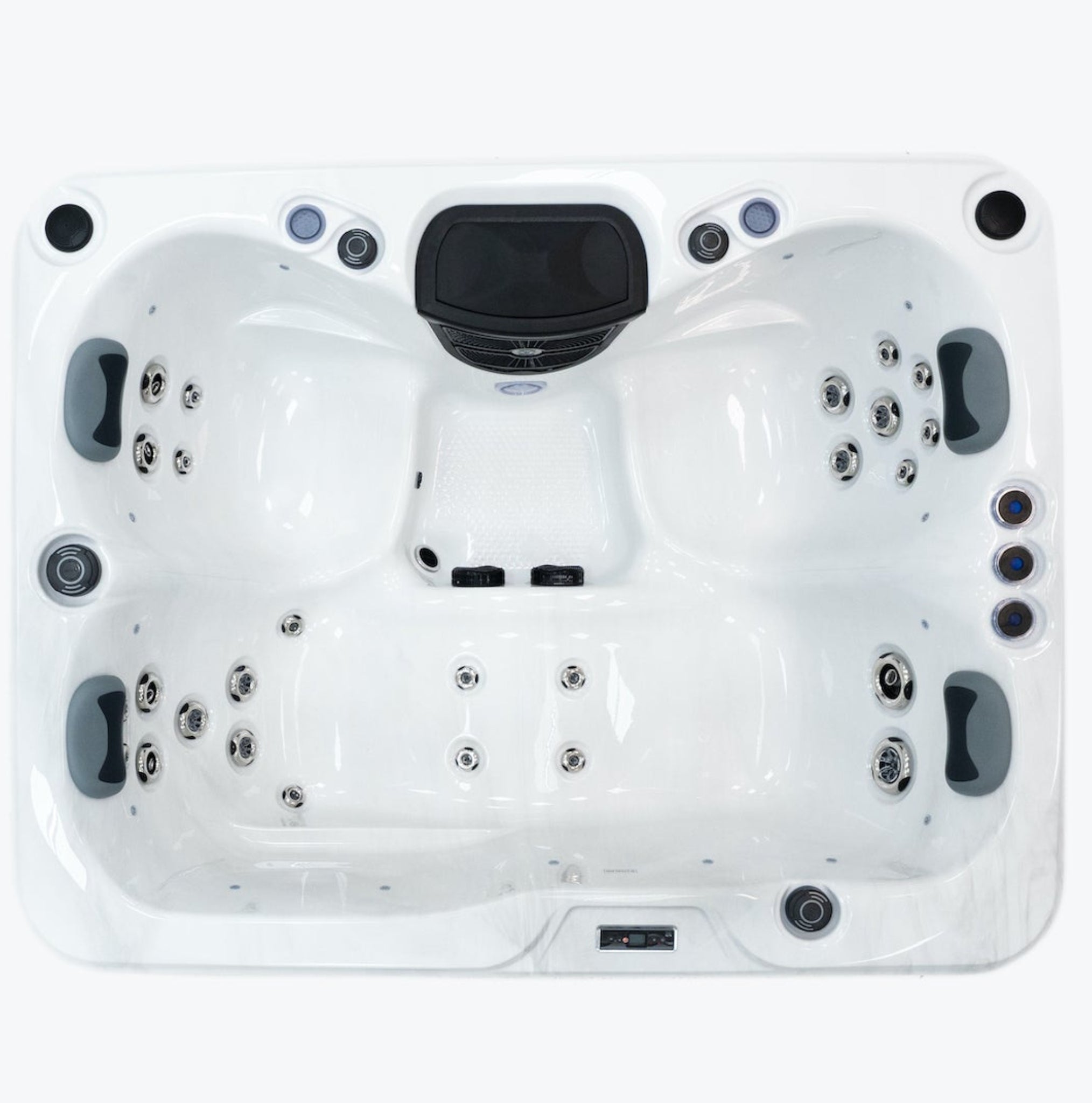 Outdoor Whirlpool PureLine Balance 26 – hochwertiger für Garten & Terrasse – New Wave Spa & Wellness