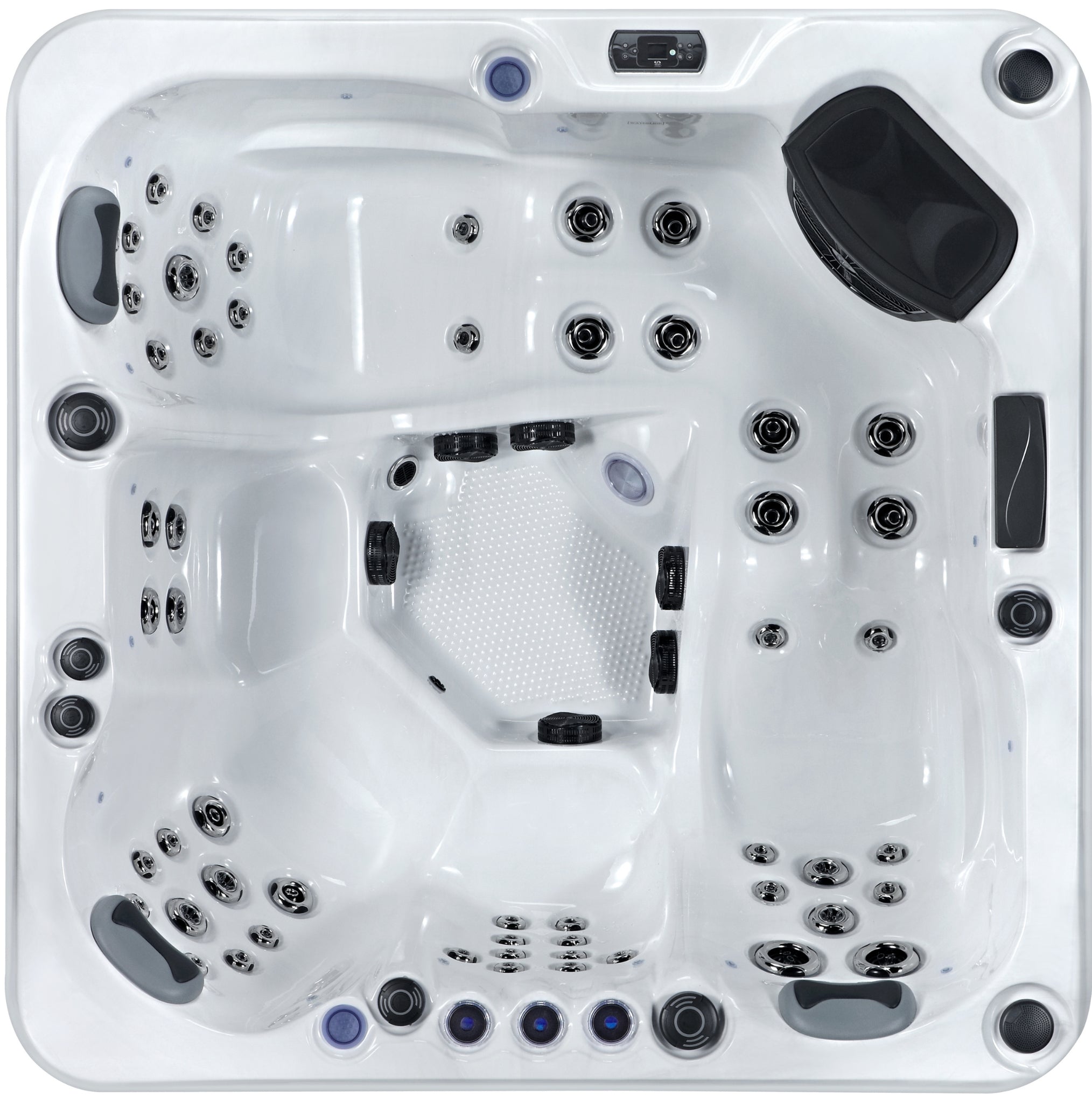 Outdoor Whirlpool PureLine Relaxe 57 – hochwertiger für Garten & Terrasse – New Wave Spa & Wellness