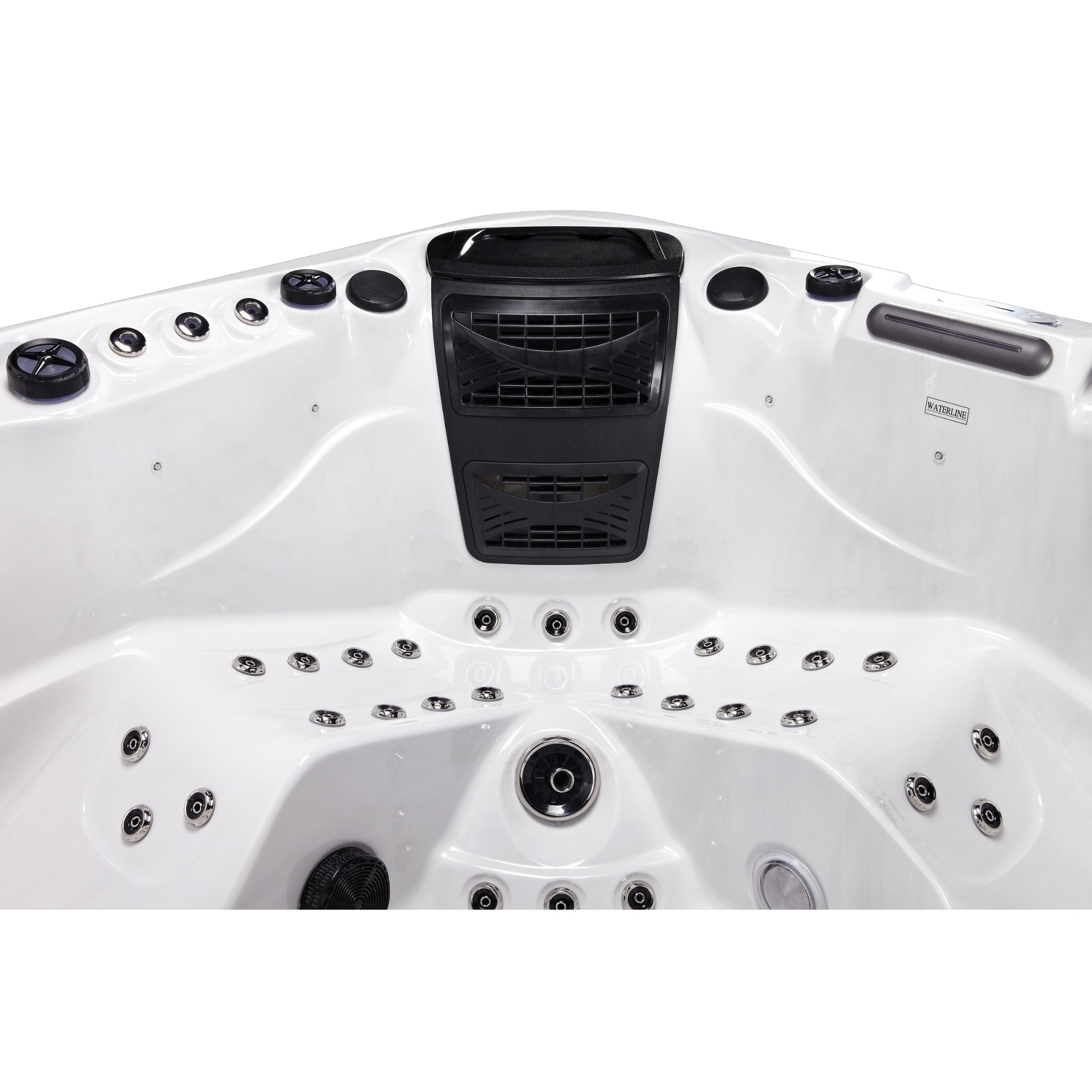 Outdoor Whirlpool Rhodes Serenity by New Wave – hochwertiger für Garten & Terrasse – New Wave Spa & Wellness
