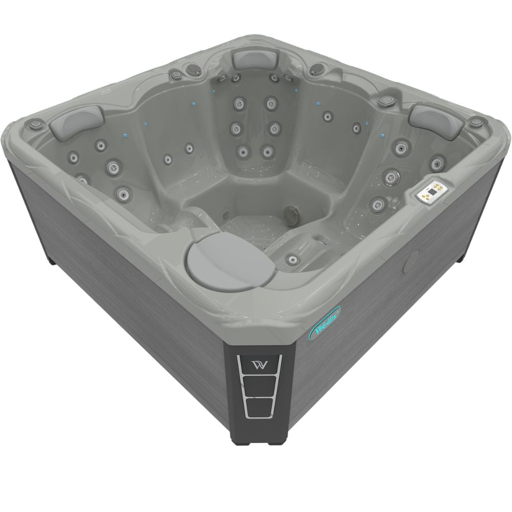 Outdoor Whirlpool Wellis City Life Budapest – hochwertiger für Garten & Terrasse – New Wave Spa & Wellness