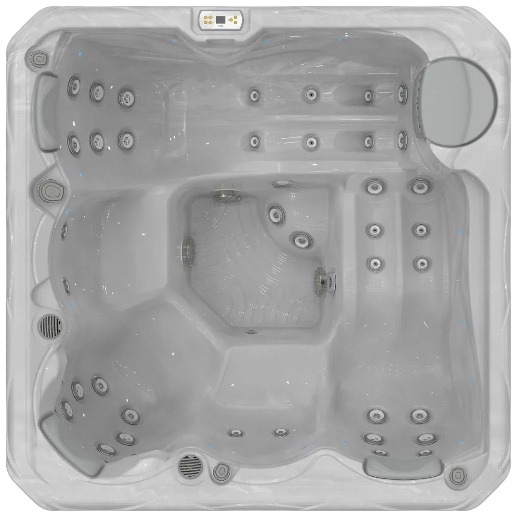 Hochwertiger Wellis Outdoor Whirlpool City Life, modern, graues Design, für Garten oder Terrasse
